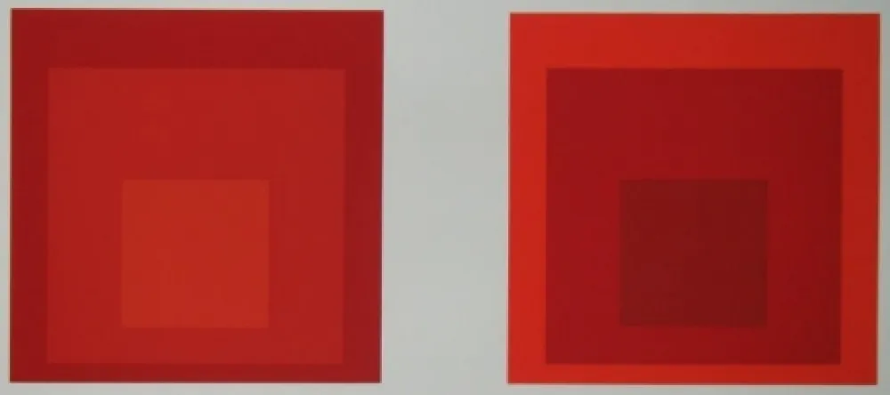 Siebdruck Albers - Homage to the Square