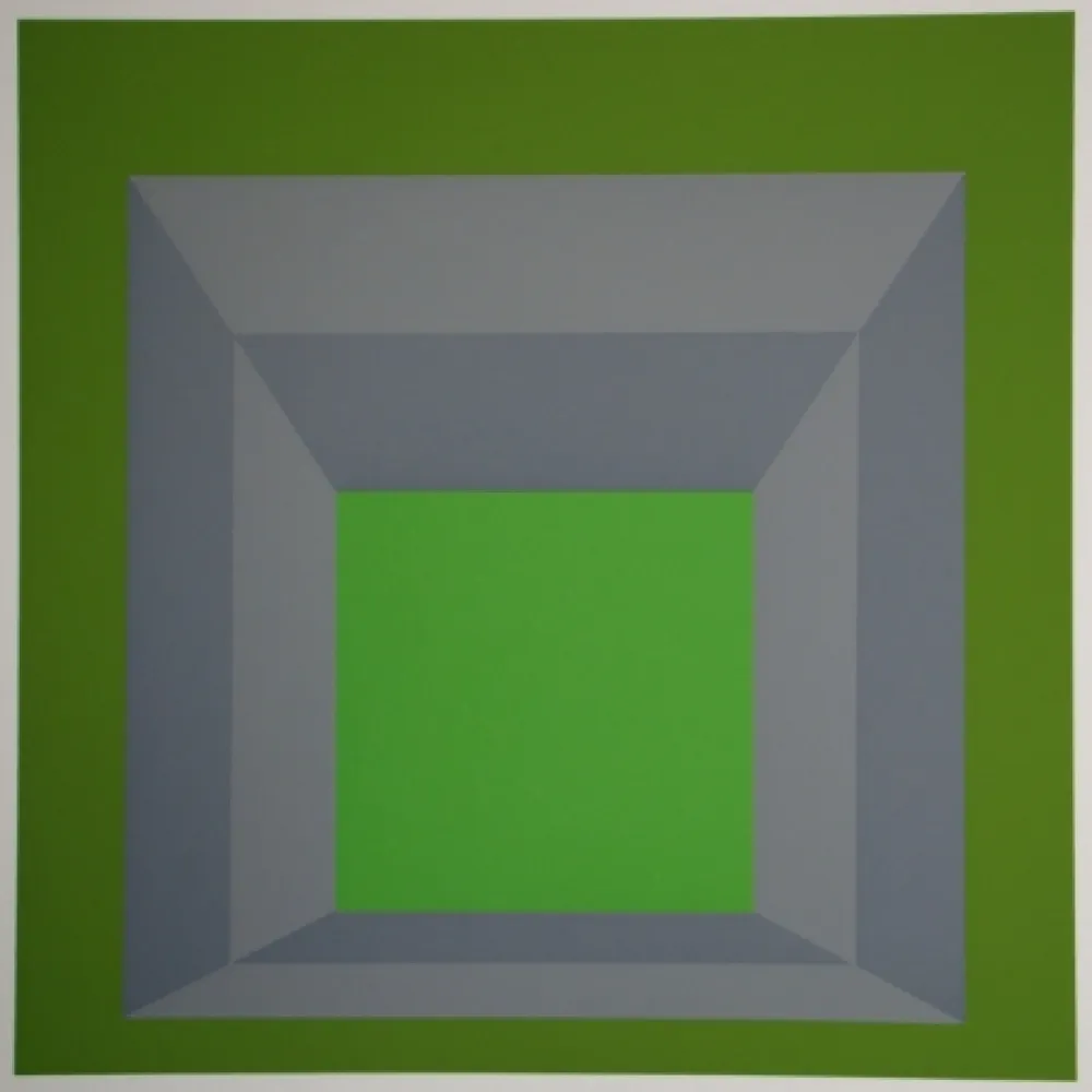 Siebdruck Albers - Homage to the Square