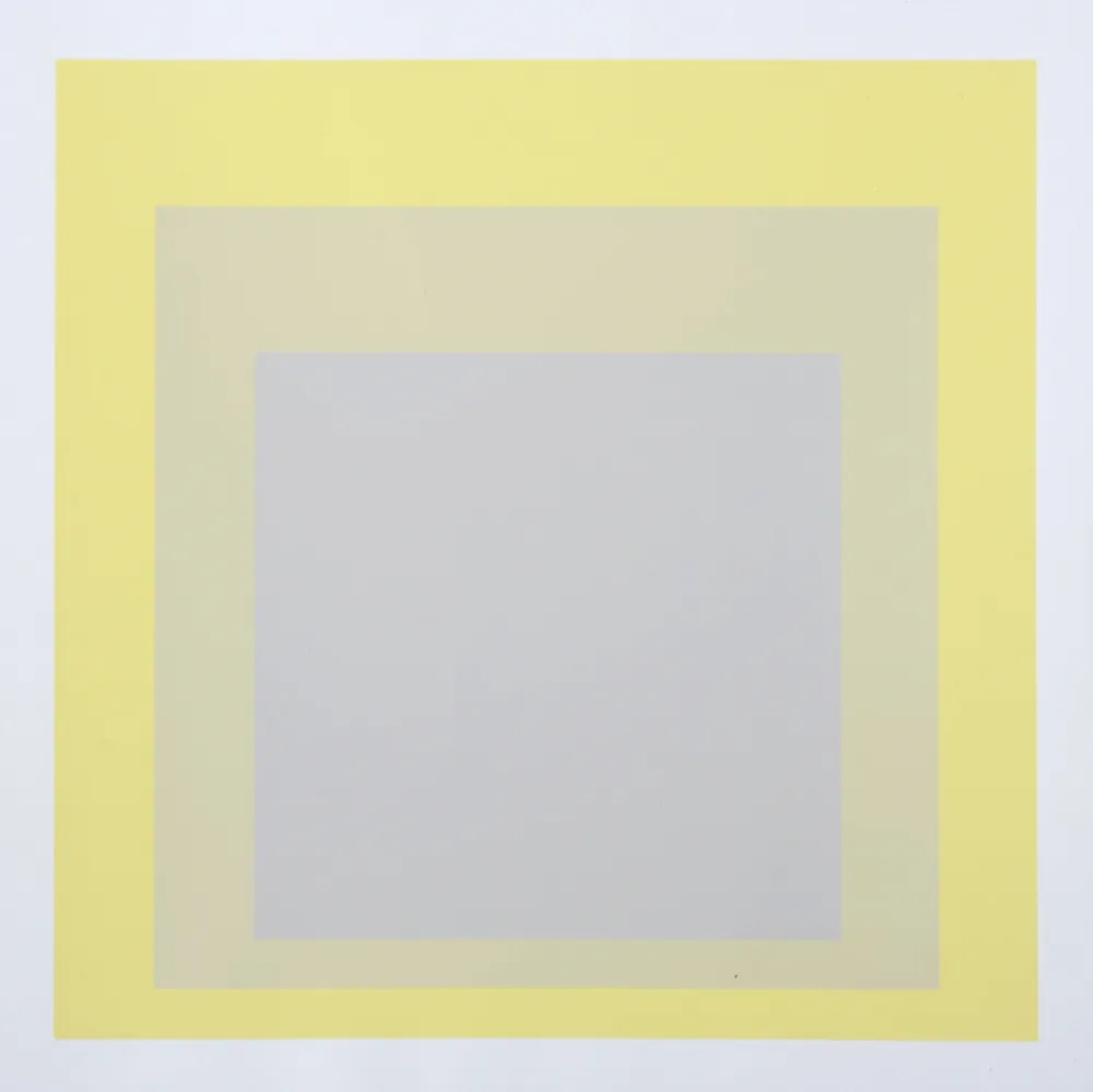 Siebdruck Albers - Homage to the Square #4