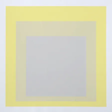 Siebdruck Albers - Homage to the Square #4