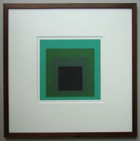 Siebdruck Albers - Homage to the Square