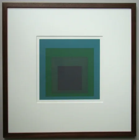 Siebdruck Albers - Homage to the Square