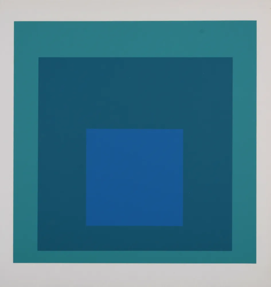 Siebdruck Albers - Homage To the Square (E), 1971