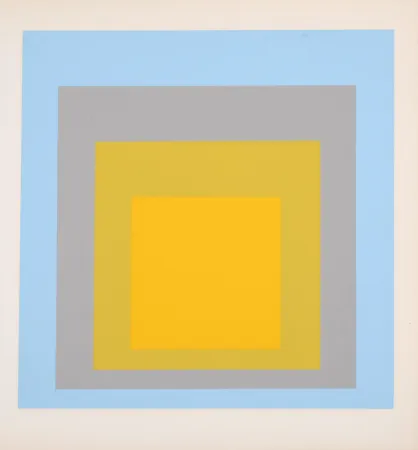 Siebdruck Albers - Homage To the Square (F), 1971