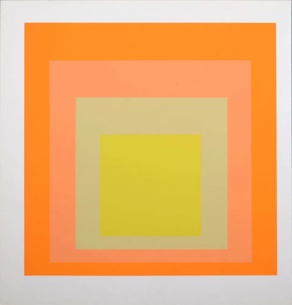 Siebdruck Albers - Homage To the Square (G), 1971