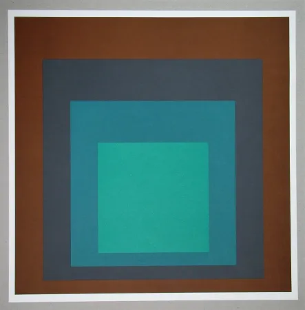 Siebdruck Albers - Homage to the Square SP-1 