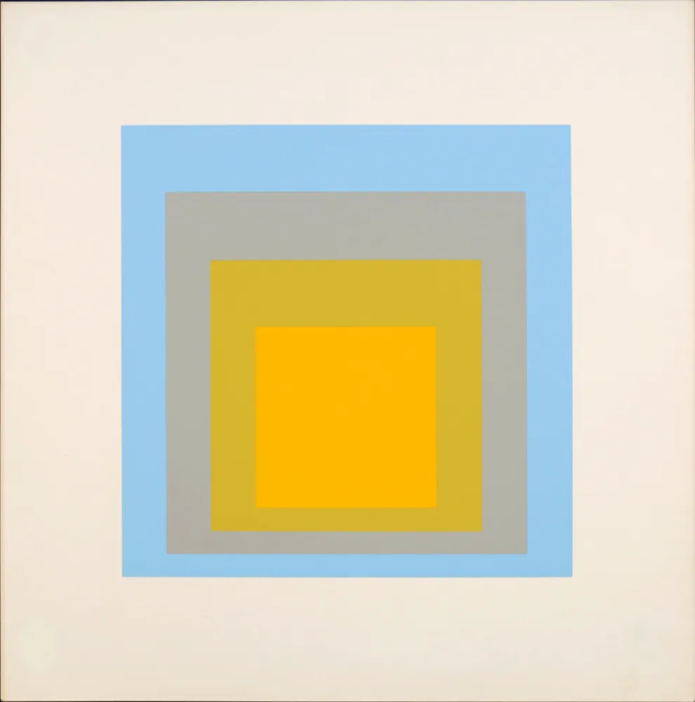 Siebdruck Albers - Homage to the Square: Ten Works by Josef Albers (#I), 1962
