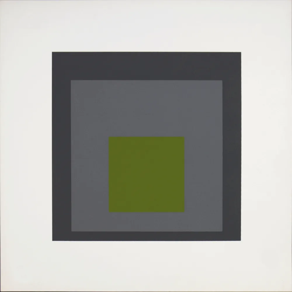 Siebdruck Albers - Homage to the Square: Ten Works by Josef Albers (#II), 1962