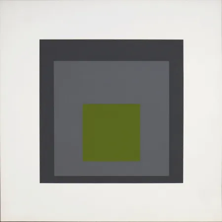Siebdruck Albers - Homage to the Square: Ten Works by Josef Albers (#II), 1962