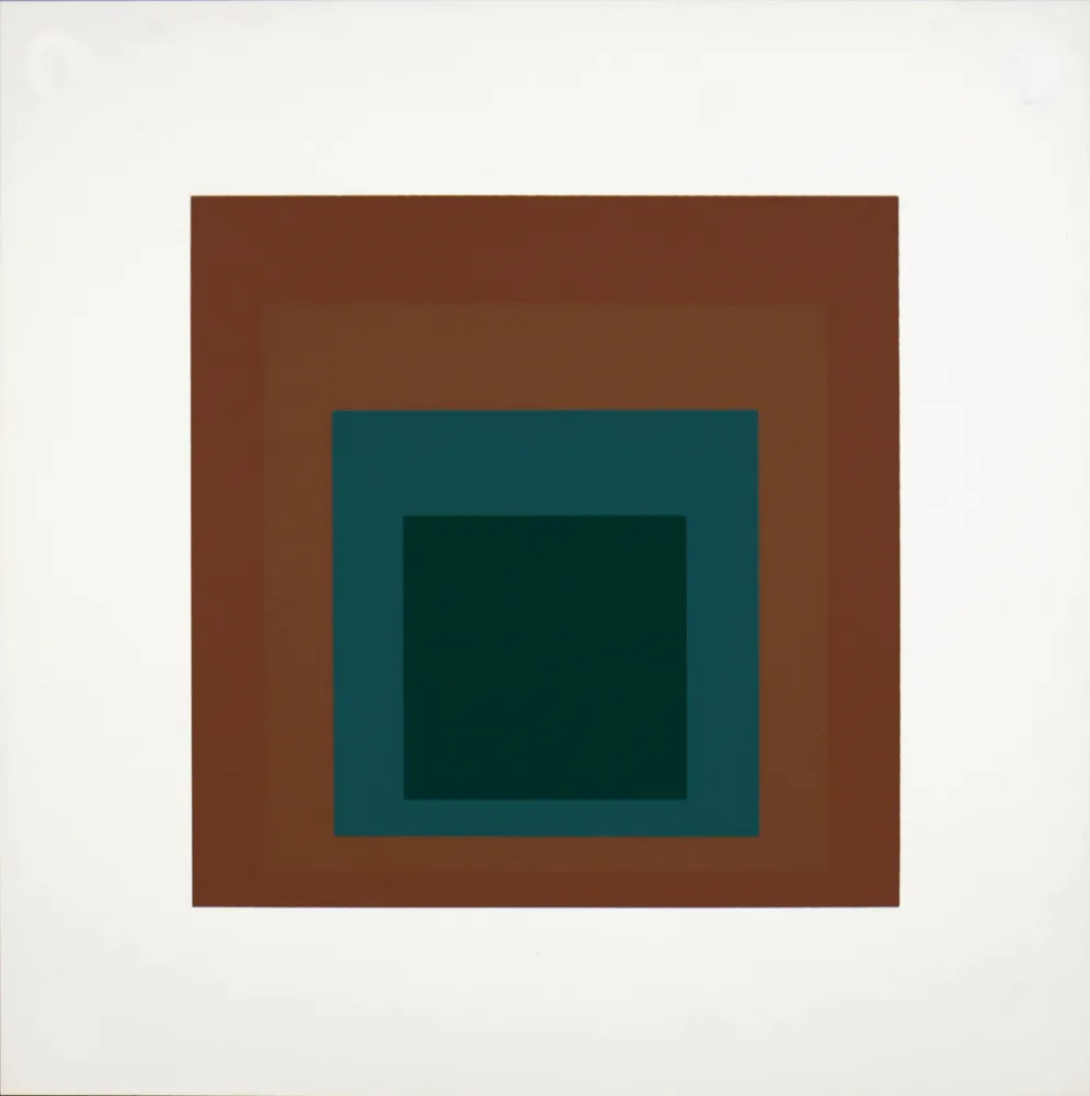 Siebdruck Albers - Homage to the Square: Ten Works by Josef Albers (#IX), 1962