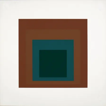 Siebdruck Albers - Homage to the Square: Ten Works by Josef Albers (#IX), 1962