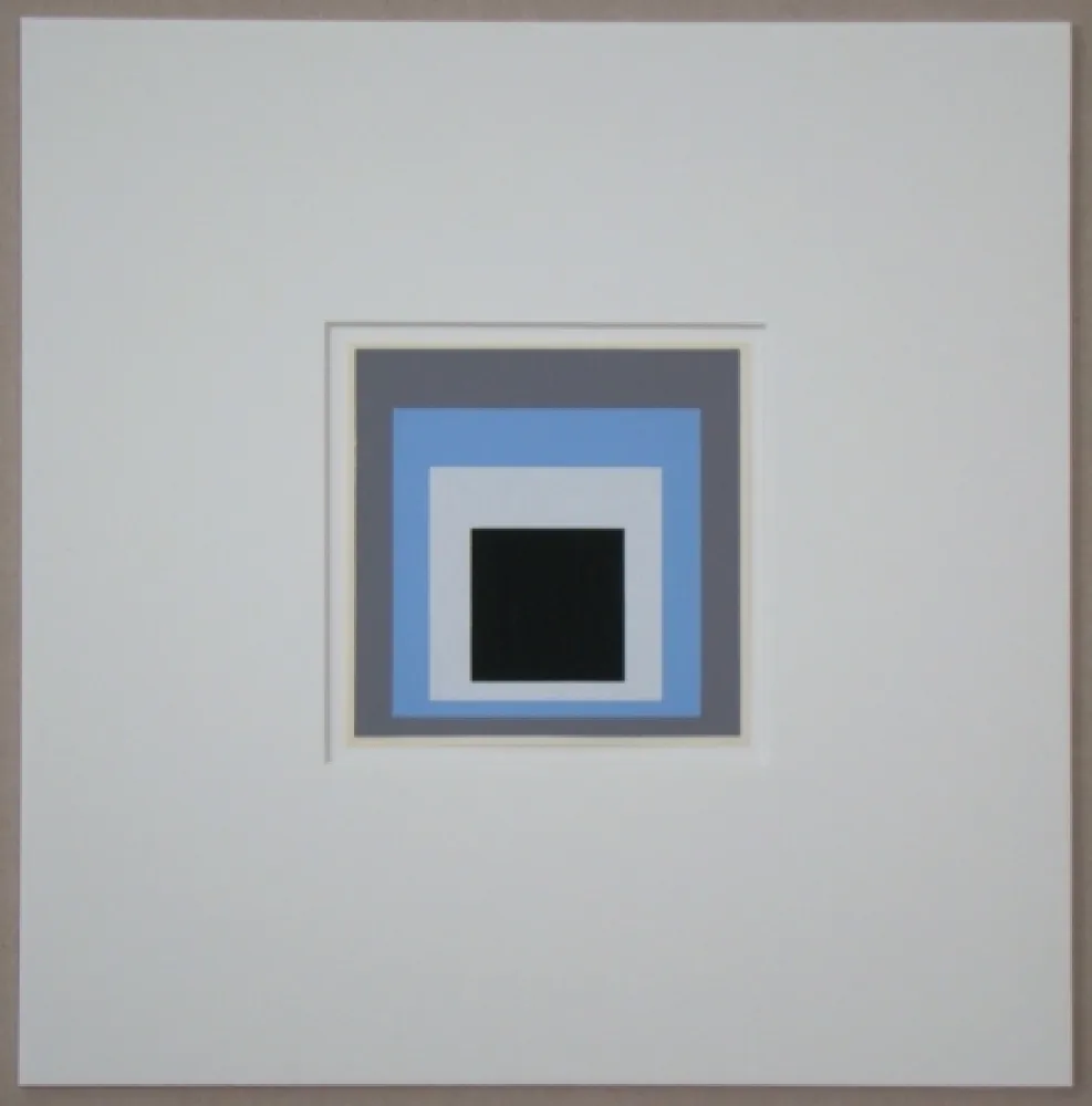 Siebdruck Albers - Homage to the Square - Unconditioned