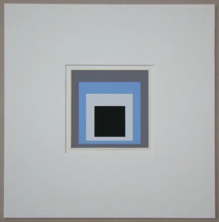 Siebdruck Albers - Homage to the Square - Unconditioned