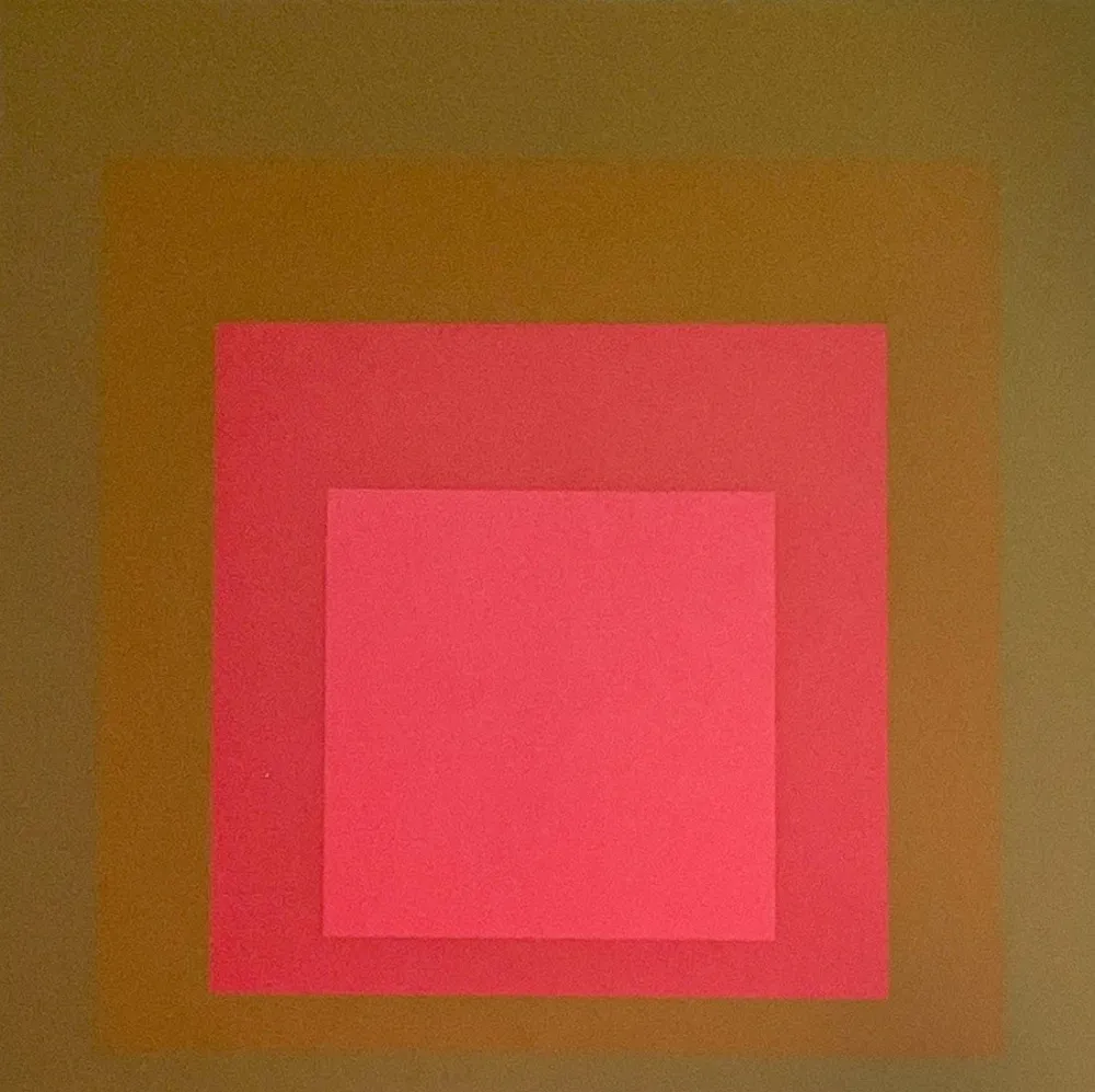 Siebdruck Albers - I-S LXXI b