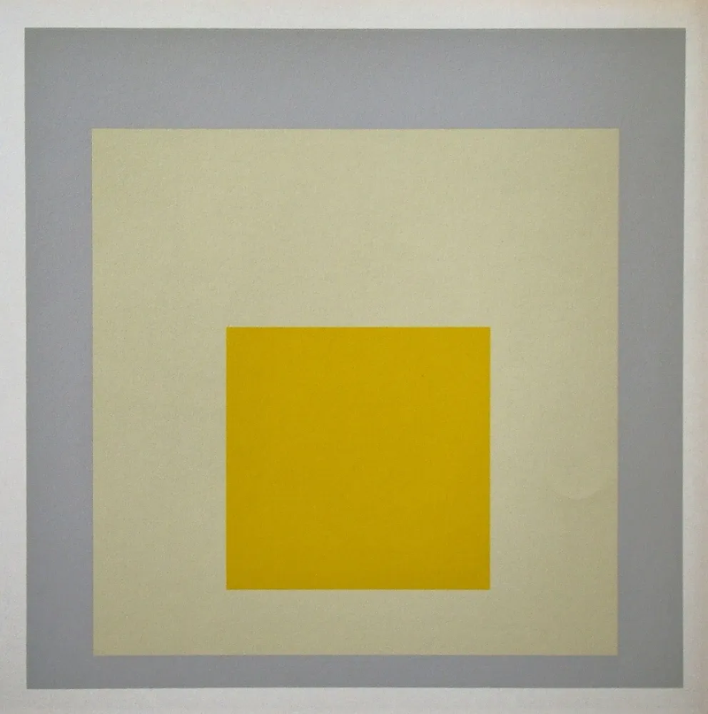 Siebdruck Albers - Impact, 1965