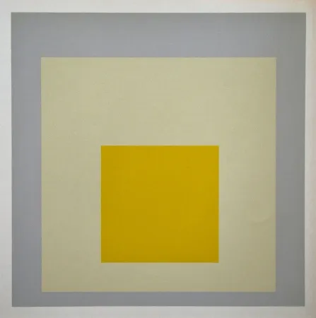 Siebdruck Albers - Impact, 1965