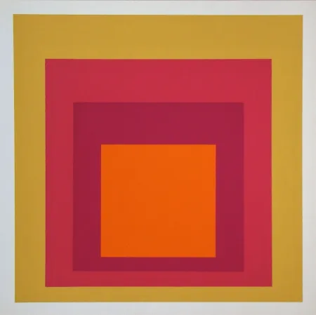 Siebdruck Albers - La Tehuana, 1951
