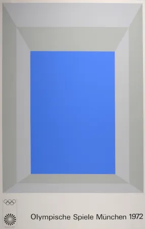 Siebdruck Albers - Olympische Spiele München 1972, 1970 - Hand-signed