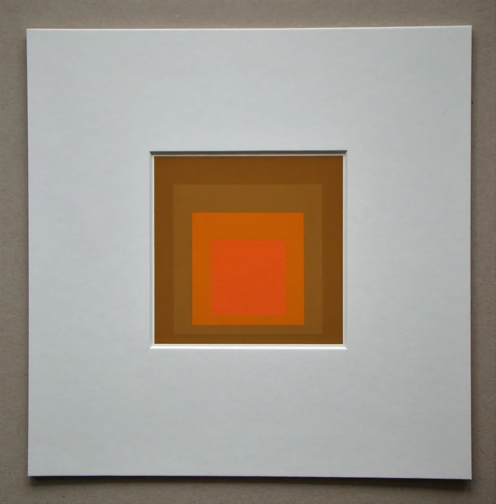 Siebdruck Albers - Salute