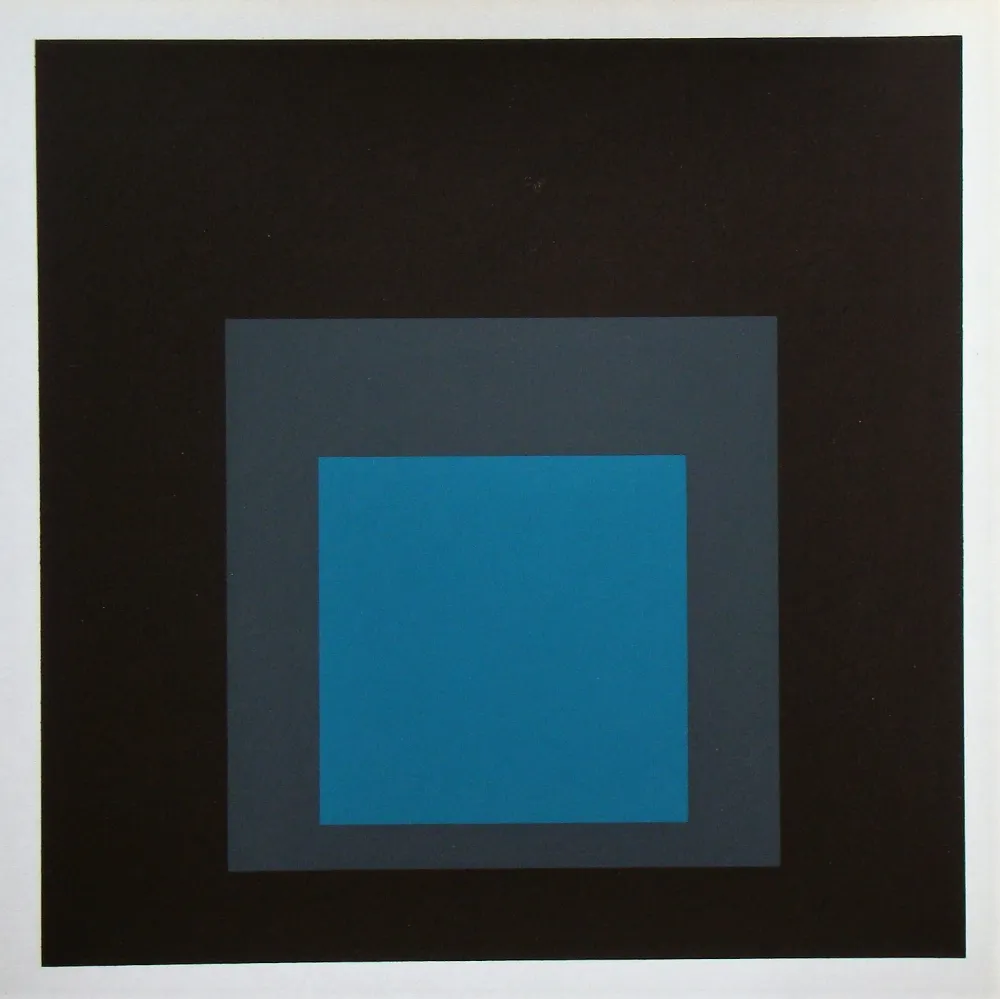 Siebdruck Albers - Set Off, 1960