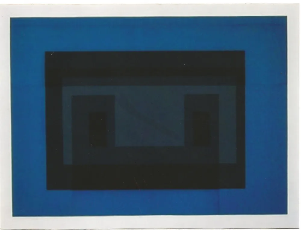 Siebdruck Albers - Variant II