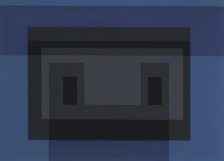 Siebdruck Albers - Variant VII, from 10 variants