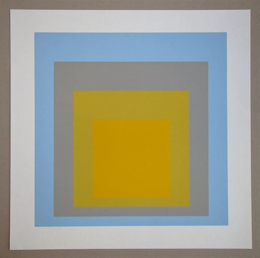 Siebdruck Albers - Wide Light, 1962