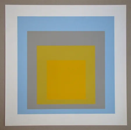 Siebdruck Albers - Wide Light, 1962