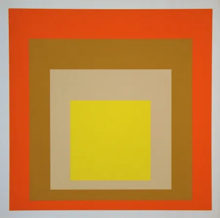 Siebdruck Albers - Yes Sir, 1955