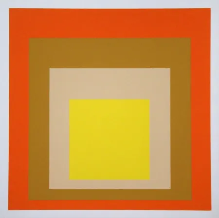 Siebdruck Albers - Yes Sir, 1955