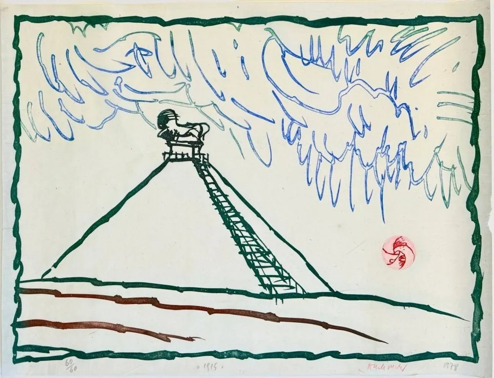 Radierung Alechinsky - 1815