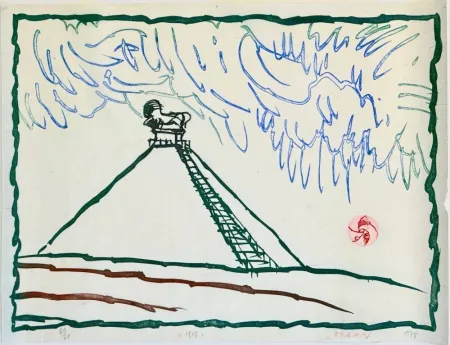 Radierung Alechinsky - 1815