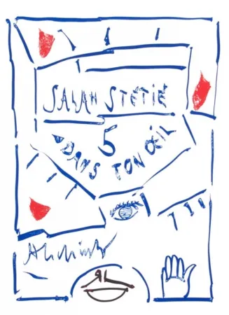 Illustriertes Buch Alechinsky - 5 dans ton œil