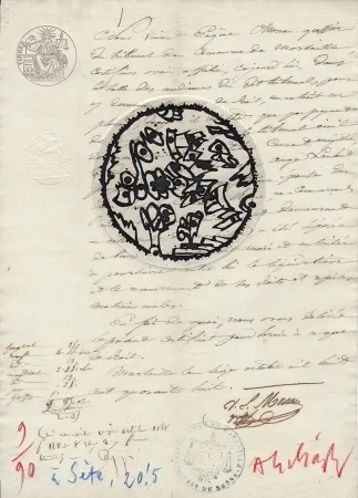 Stich Alechinsky - A Sète