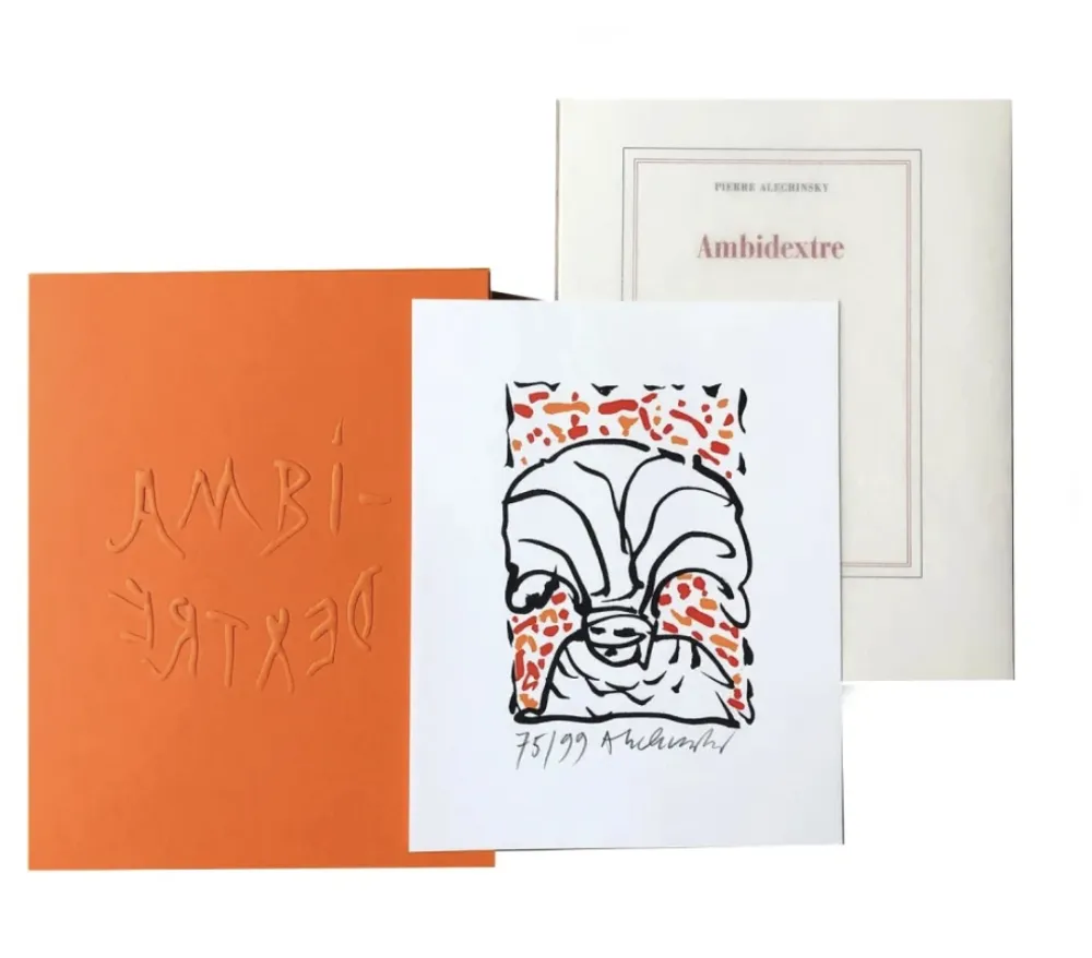 Illustriertes Buch Alechinsky - Ambidextre