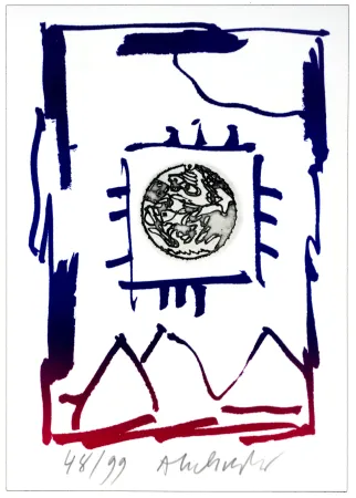 Stich Alechinsky - André Breton/Pierre Alechinsky