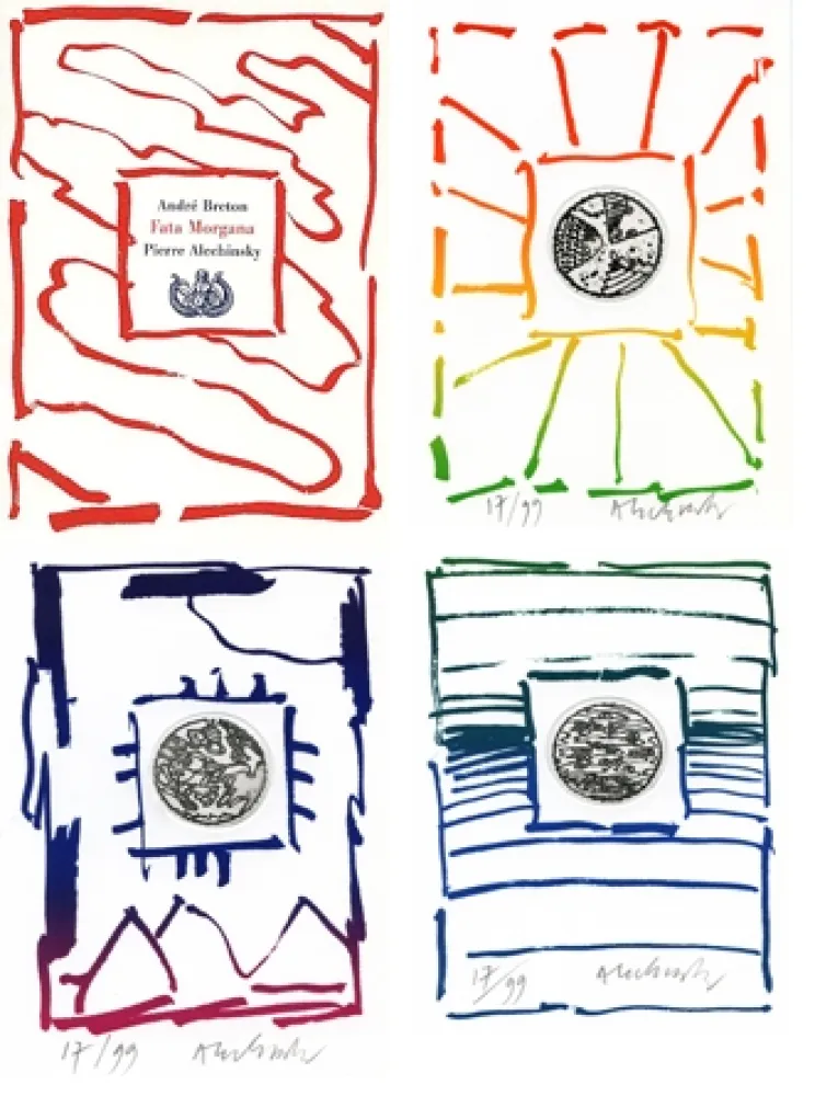 Stich Alechinsky - André Breton/Pierre Alechinsky