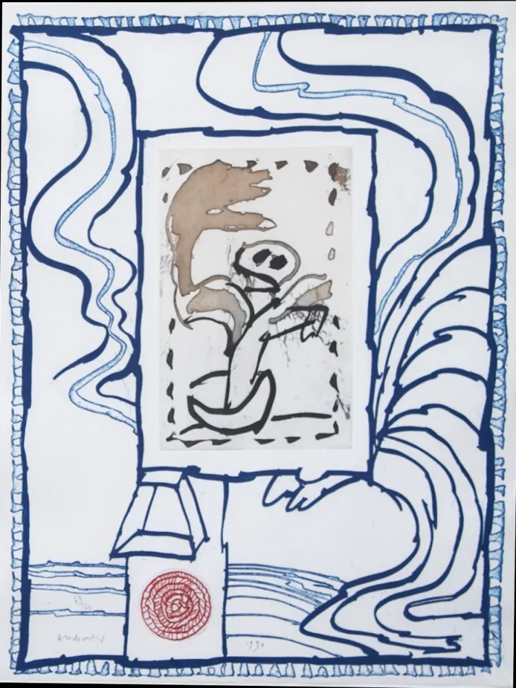 Stich Alechinsky - Anthropie