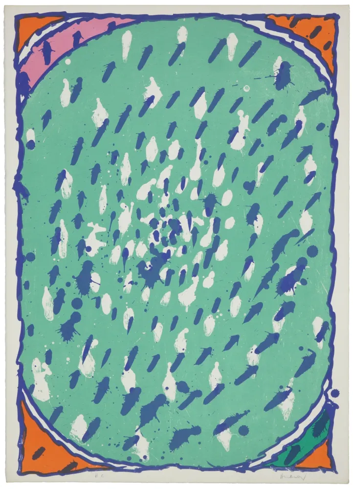 Lithographie Alechinsky - Arène