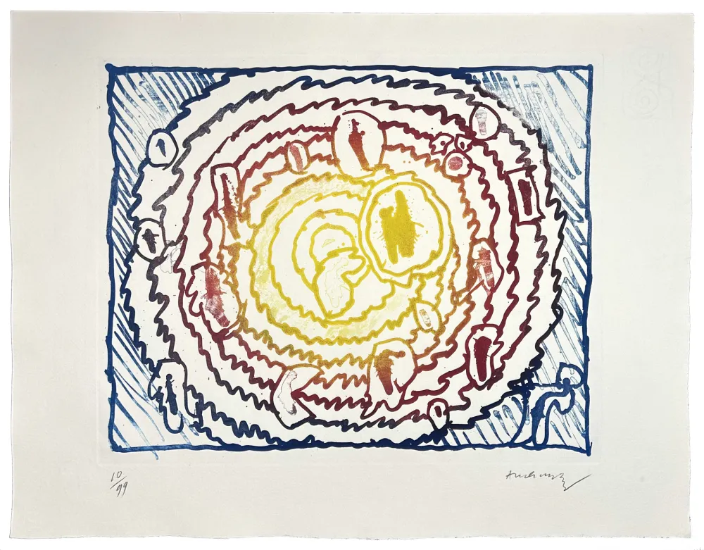 Stich Alechinsky - Astres et désastres I