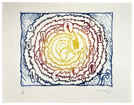 Stich Alechinsky - Astres et désastres I