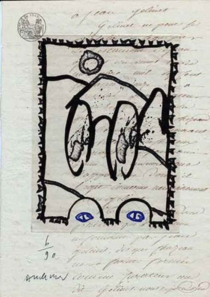 Stich Alechinsky - Aux petits soins