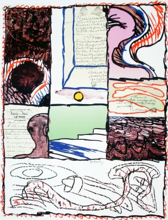 Lithographie Alechinsky - Avant 1981 