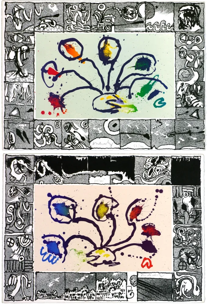 Illustriertes Buch Alechinsky - Babord/Tribord