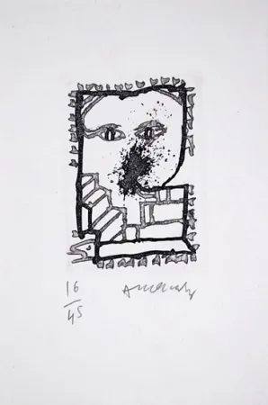 Illustriertes Buch Alechinsky - Baluchon et ricochets - nrf