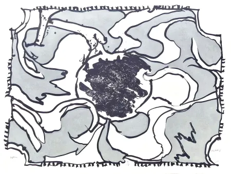 Lithographie Alechinsky - Caféine