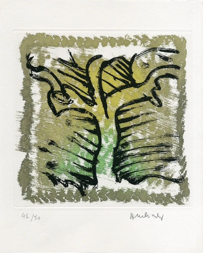 Radierung Und Aquatinta Alechinsky - Choses rapportées du Japon