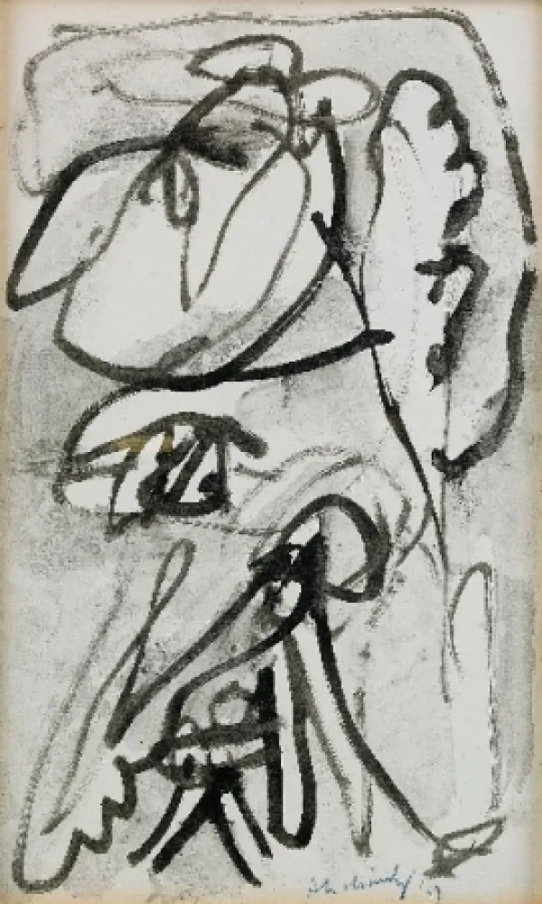 Keine Technische Alechinsky - Composition