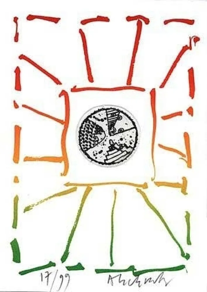 Stich Alechinsky - Composition