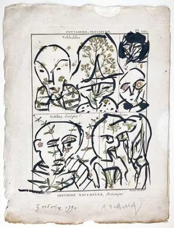 Keine Technische Alechinsky - Composition